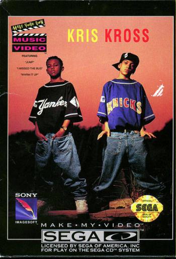 Cover Make My Video: Kris Kross for Sega CD